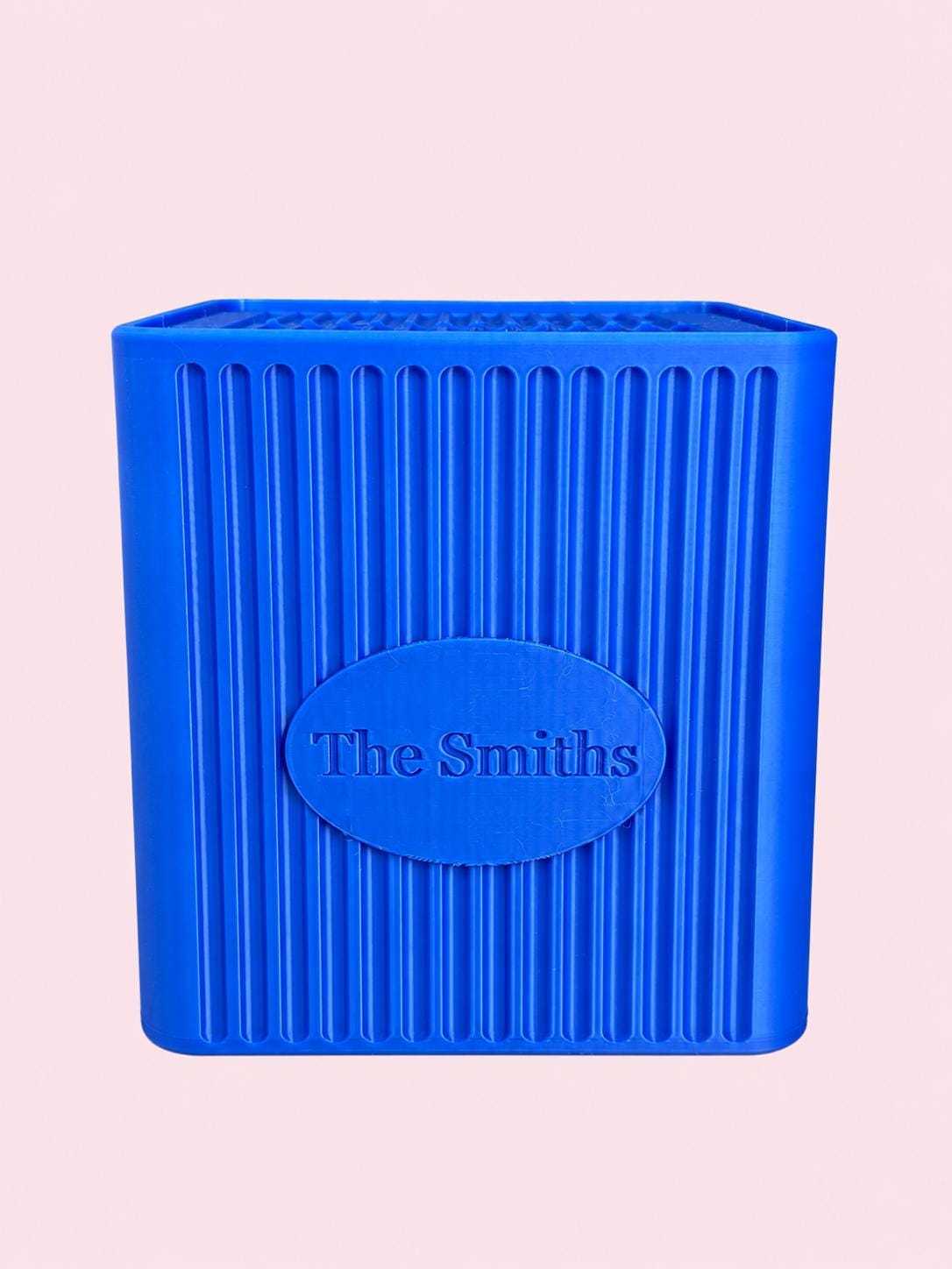 Cartouche Monogram Tissue Box Cover, view 2