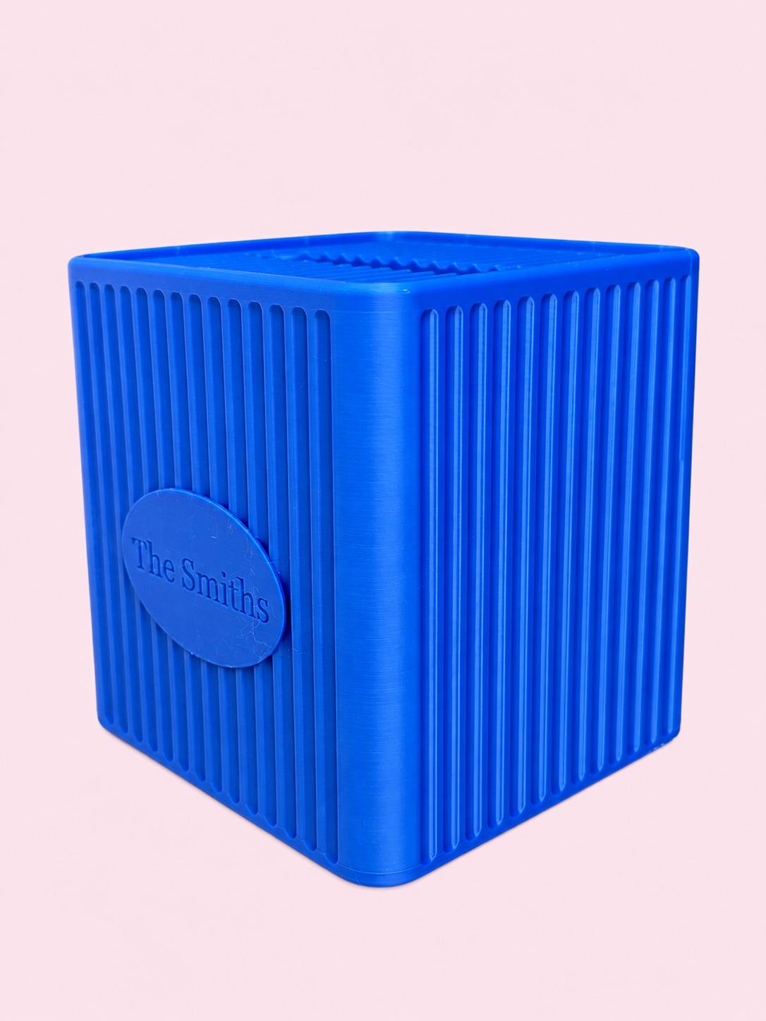 Cartouche Monogram Tissue Box Cover, view 3