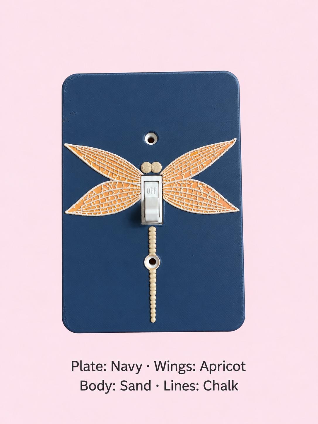 Dragonfly Switch Plate, view 5