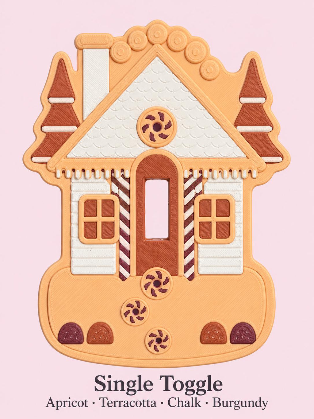 Gingerbread House Switch Plate, view 4